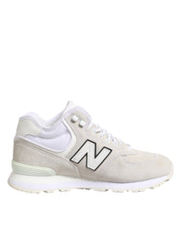 New Balance Off Weiß Wildleder Turnschuhe Schuhe