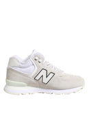 New Balance Off Weiß Wildleder Turnschuhe Schuhe
