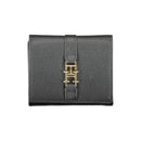 Tommy Hilfiger Schwarzes Portemonnaie aus Polyethylen