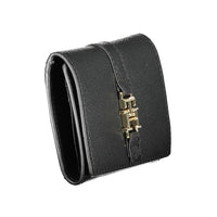 Tommy Hilfiger Schwarzes Portemonnaie aus Polyethylen