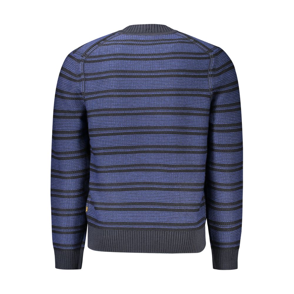 Hugo Boss Blauer Pullover aus Wolle für Männer