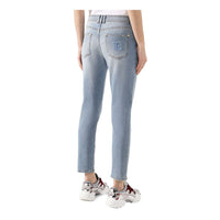 Balmain Blaue Baumwolljeans &amp