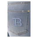 Balmain Blaue Baumwolljeans &amp