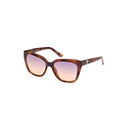 Guess Jeans Braun gespritzte Frauen Sonnenbrille