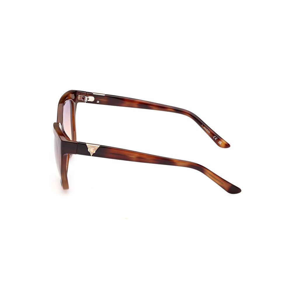 Guess Jeans Braun gespritzte Frauen Sonnenbrille
