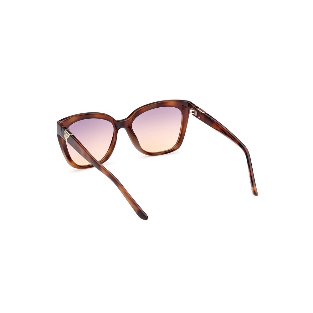 Guess Jeans Braun gespritzte Frauen Sonnenbrille