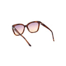 Guess Jeans Braun gespritzte Frauen Sonnenbrille