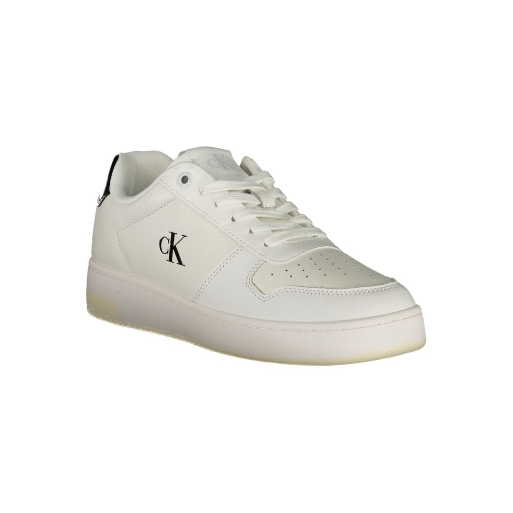 Calvin Klein Weißes Leder Damen Sneaker