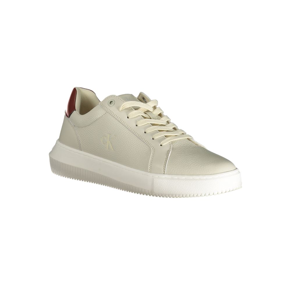 Calvin Klein Braunes Leder Herren Sneaker