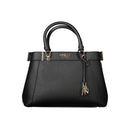 Guess Jeans Schwarz Polyethylen Frauen Handtasche