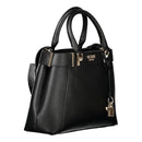 Guess Jeans Schwarz Polyethylen Frauen Handtasche