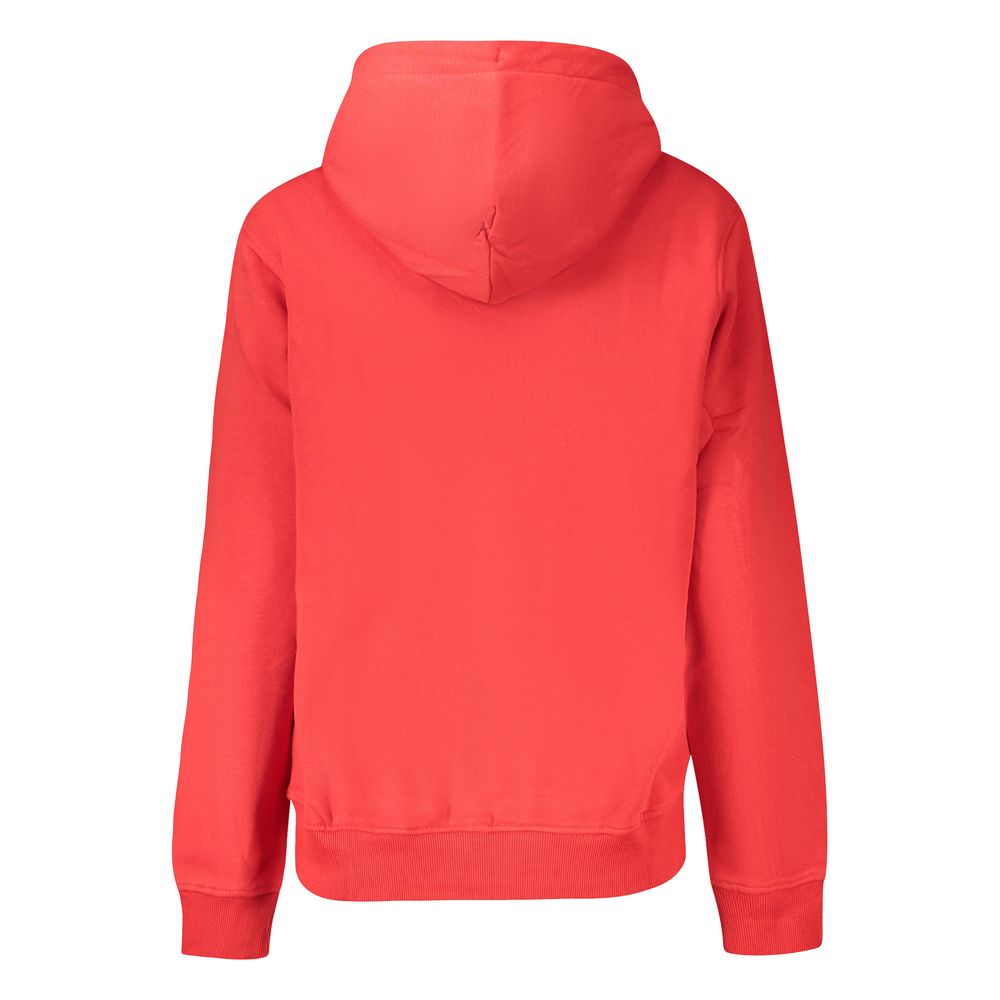 Tommy Hilfiger Roter Bio-Baumwollpullover für Frauen