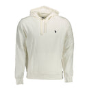 U.S. POLO ASSN. Weißer Baumwollpullover für Männer