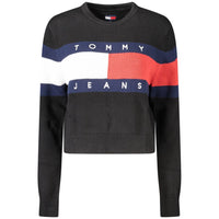Tommy Hilfiger Schwarzer Baumwollpullover für Frauen