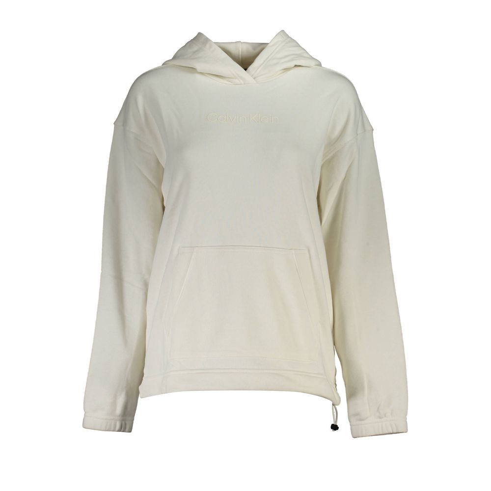 Calvin Klein Weißer Baumwollpullover für Damen