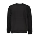 Tommy Hilfiger Schlankes Schwarzes Baumwoll-Sweatshirt mit Rundhalsausschnitt