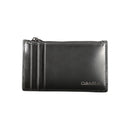 Calvin Klein Schwarzes Leder Portemonnaie