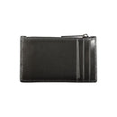 Calvin Klein Schwarzes Leder Portemonnaie