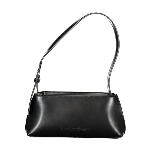 Calvin Klein Schwarze Polyester-Handtasche