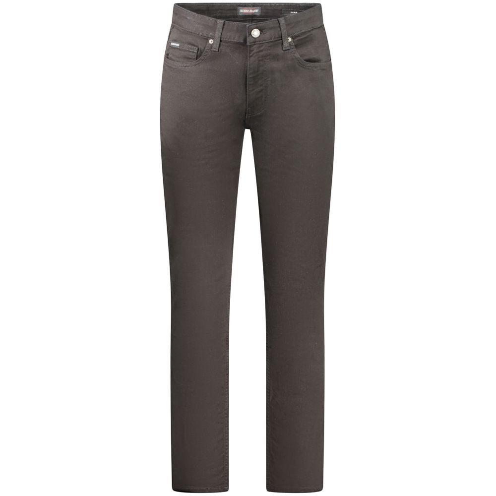 Guess Jeans Schwarz Baumwolle Männer Slim Jean