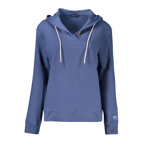 North Sails Baumwoll-Sweatshirt in Blau