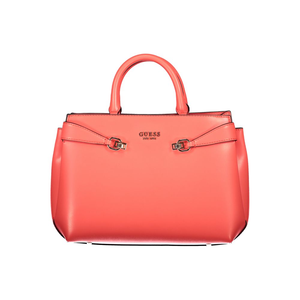 Guess Jeans Rote Polyethylen Frauen Handtasche