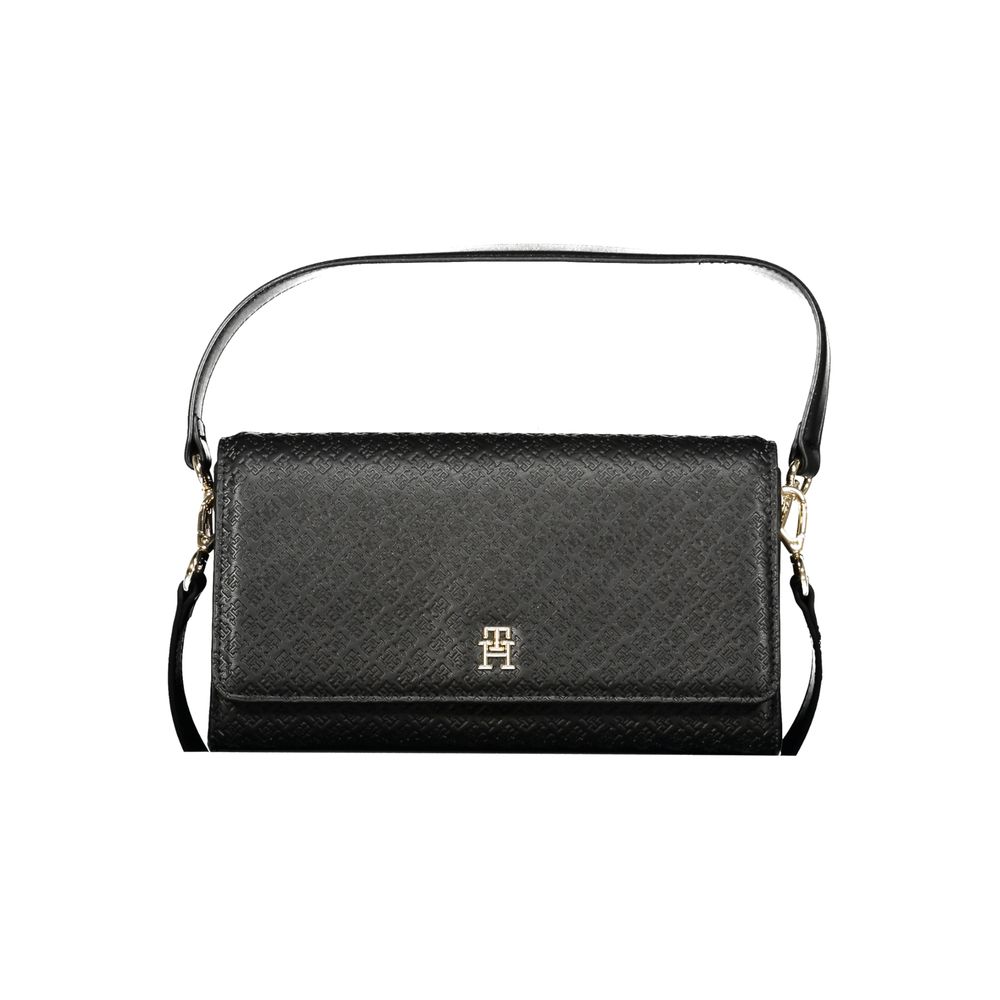 Tommy Hilfiger Schwarz Polyethylen Frauen Handtasche