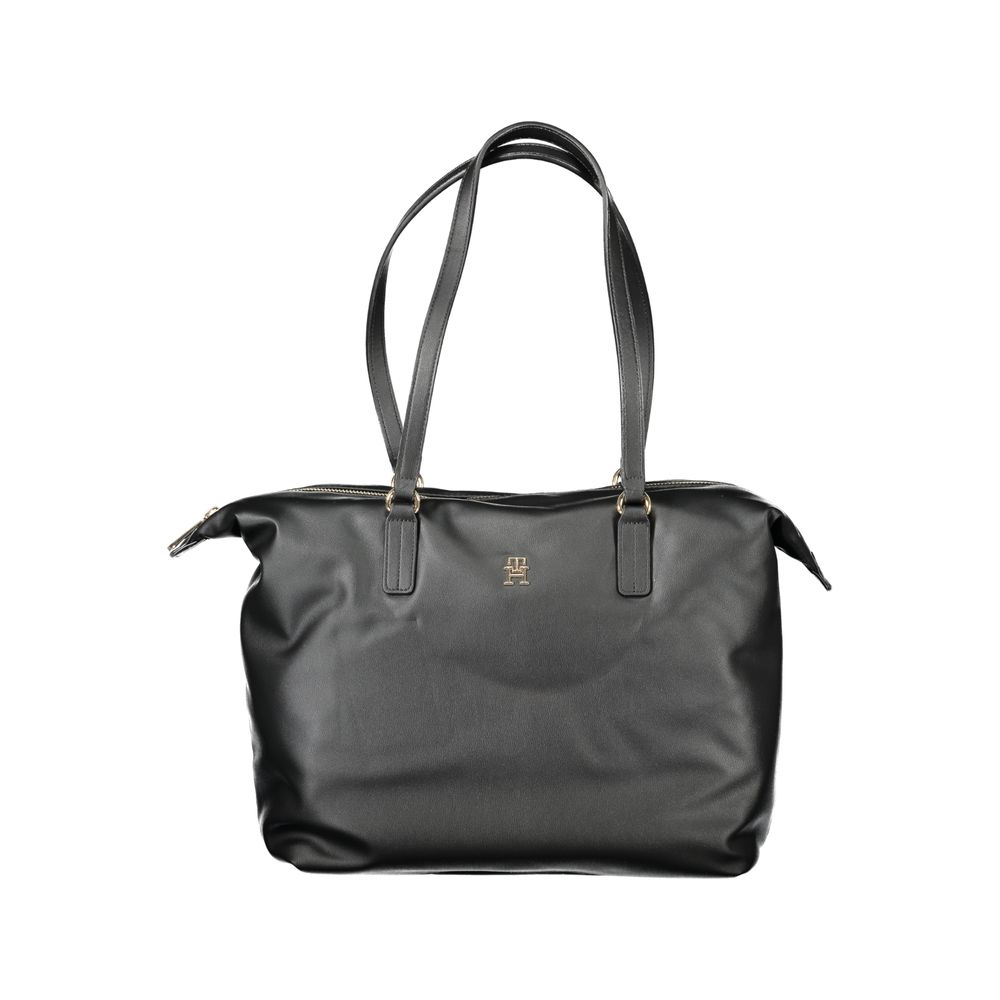 Tommy Hilfiger Schwarz Polyester Frauen Handtasche