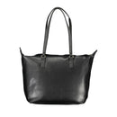 Tommy Hilfiger Schwarze Polyester Handtasche