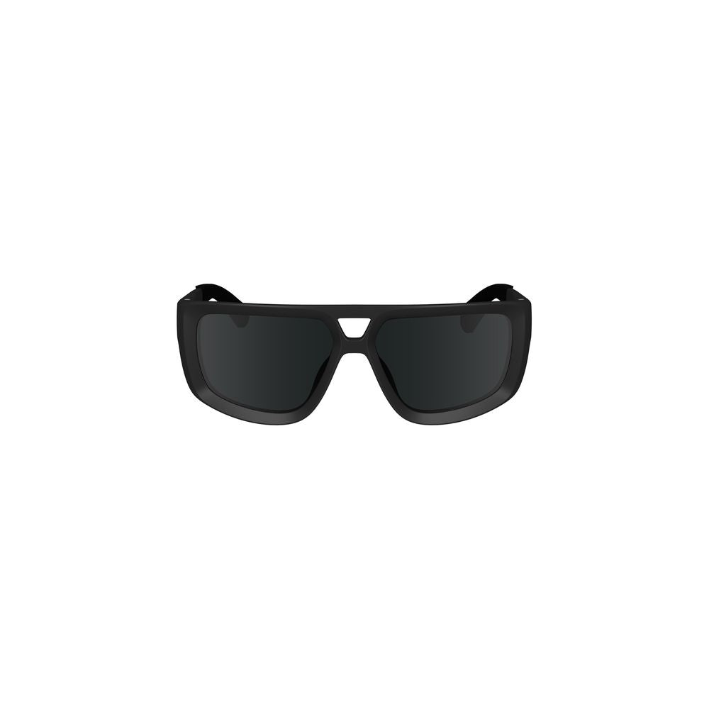 Calvin Klein Schwarze Plastiksonnenbrille