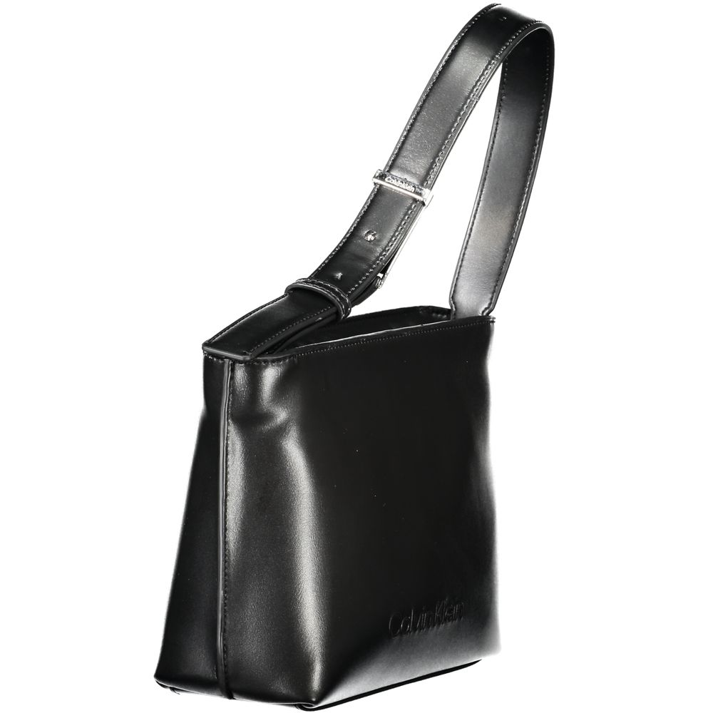 Calvin Klein Schwarz Polyester Frauen Handtasche