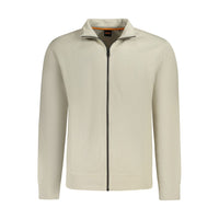 Hugo Boss Beigefarbener Baumwollpullover
