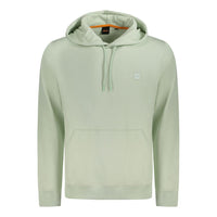 Hugo Boss Grüner Baumwollpullover