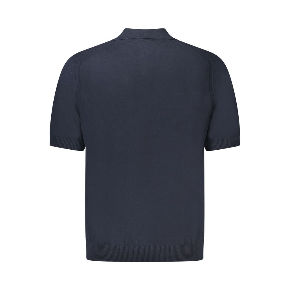 Hugo Boss Blauer Baumwollpullover