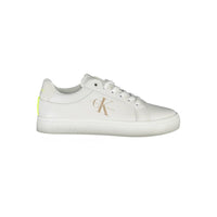 Calvin Klein Weißes Leder Damen Sneaker