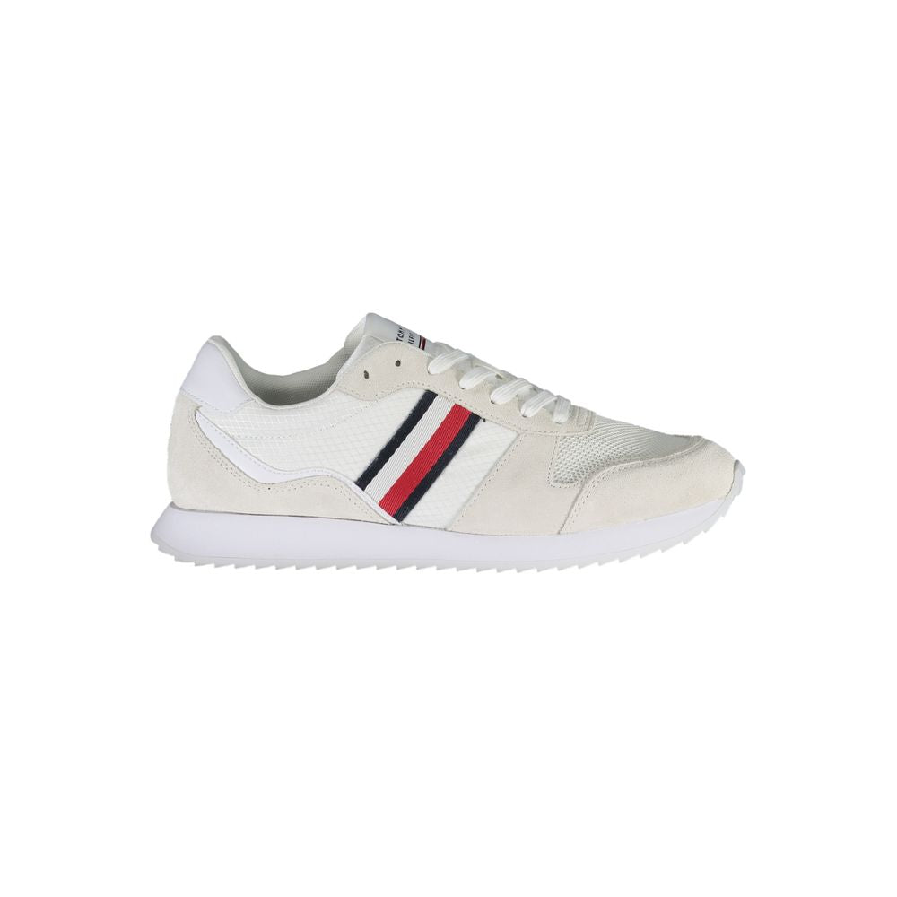 Tommy Hilfiger Weißer Sneaker aus Polyester