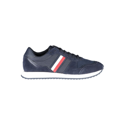 Tommy Hilfiger Blauer Polyester-Sneaker