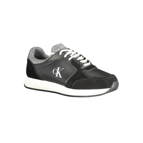 Calvin Klein Schwarzer Polyester-Sneaker