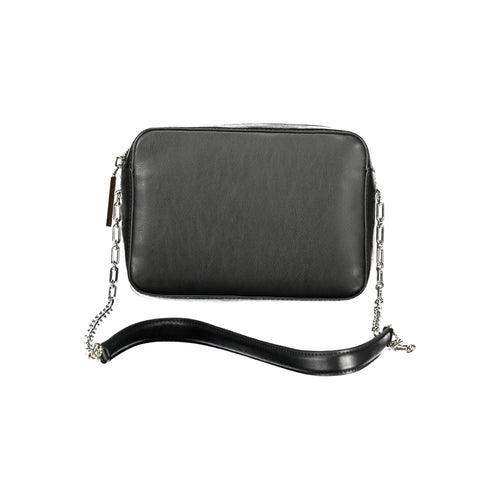 Calvin Klein Schwarze Polyester-Handtasche