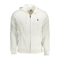 U.S. POLO ASSN. Weißer Baumwollpullover für Männer