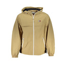 Tommy Hilfiger Beigefarbene Polyamid-Jacke