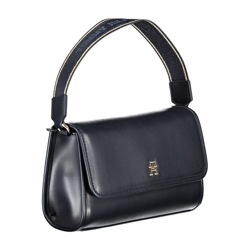 Tommy Hilfiger Blaue Polyethylen-Handtasche