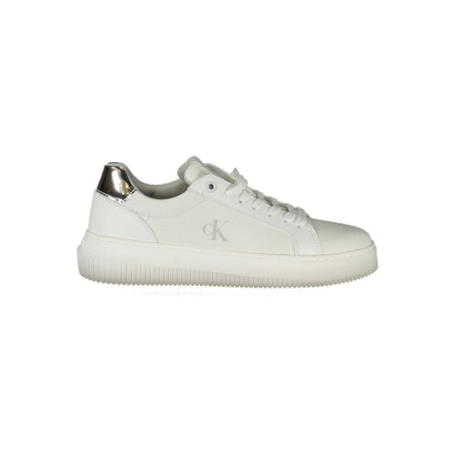 Calvin Klein Weißer Sneaker aus Polyester