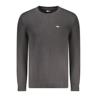 Tommy Hilfiger Schwarzer Baumwollpullover für Männer