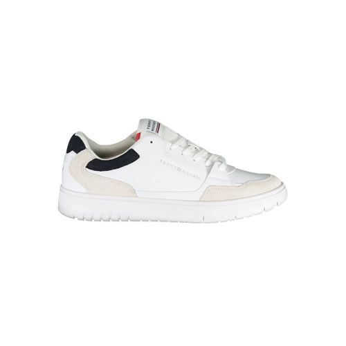 Tommy Hilfiger Weißes Polyethylen Herren Sneaker