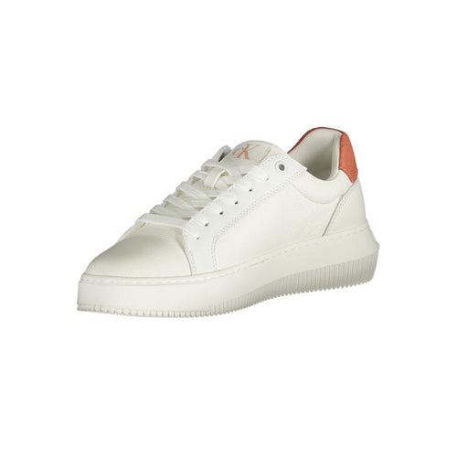 Calvin Klein Weißer Sneaker aus Polyester