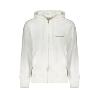 Calvin Klein Weißer Baumwollpullover