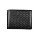 Calvin Klein Elegantes schwarzes Leder Portemonnaie mit RFID-Block