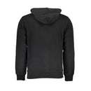 La Martina Black Cotton Pullover for Men with Hood
