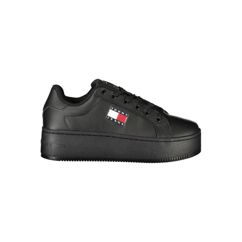 Tommy Hilfiger Schwarzer Sneaker aus Polyester